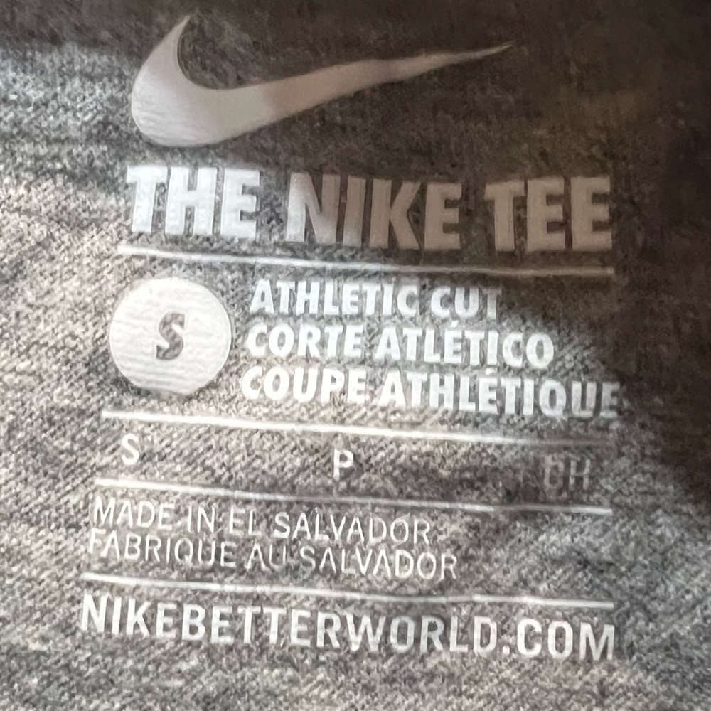 The Nike Tee “So Bad I’m Good” Athletic Swoosh Short Sleeved Shirt - Picture 2 of 3